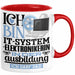 IT-Systemelektronikerin Ausbildung Start Geschenk Tasse Ich Bin IT-Systemelektronikerin In Der Ausbildung Ich Darf Das Kaffee-Becher Geschenkidee Rot Trendation