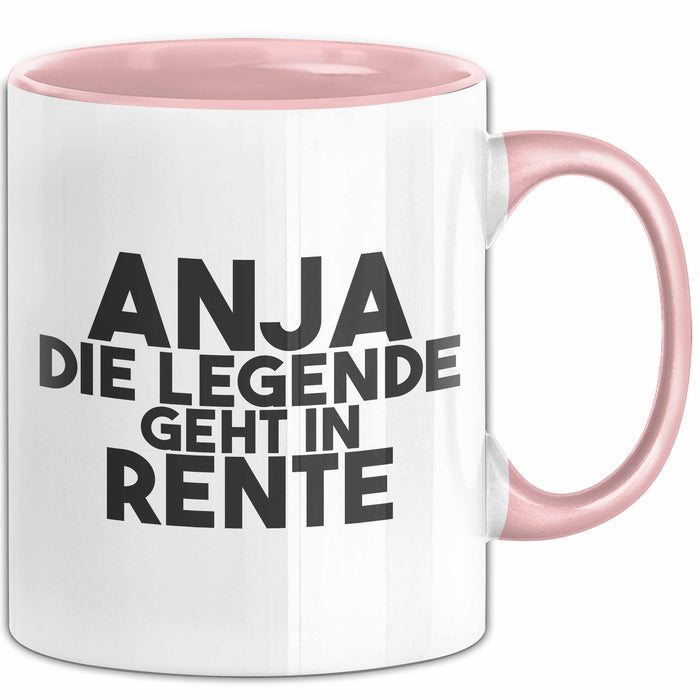 Anja Tasse Anja – Die Legende Geht In Rente Geschenk
