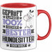 Hundesitter Geschenk Lustiger Spruch für Hundesitter Geschenkidee Bester Hundesitter Der Welt Rot Trendation