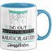 Marathonläuferin Geschenk Tasse So Gut Kann Nur Eine Marathonläuferin Aussehen Geschenkidee Geburtstag Weihnachten Lustig Blau Trendation