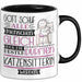 Katzensitterin Geschenk Becher Tasse Gott Schuf Alle Menschen Gleich Nur Die Besten Durfeten Katzensitterin Werden Geschenkidee Lustig Trendation