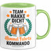 Sarkasmus Sarkastisch Tasse Geschenk Lustige Geschenkidee Spruch Team Hackedicht Himmelfahrtskommando Grün Trendation