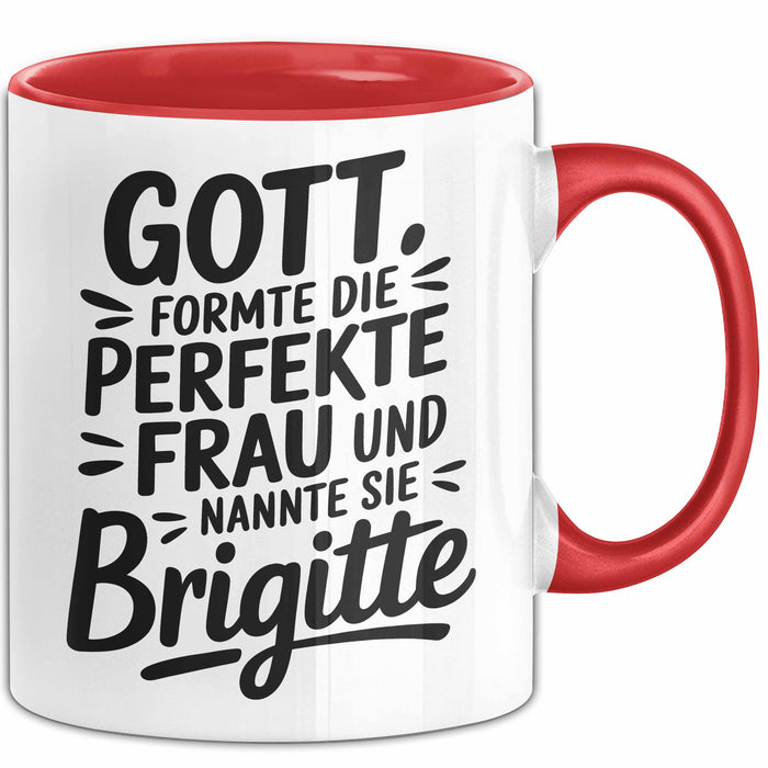 Brigitte Tasse Geschenk Gott Formte Die Perfekte Frau Brigitte Geschenkidee