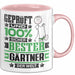 Gärtner Geschenk Lustiger Spruch für Gärtner Geschenkidee Bester Gärtner Der Welt Rosa Trendation