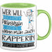 Rapperin Tasse Geschenk Spruch Wer Will Schon Prinzessin Sein Wenn Man Auch Rapperin Sein Kann Grün Trendation