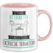 Exotische Tierhalterin Tasse Geschenk Becher Stark Attraktiv Furchtlos Exotische Tierhalterin Lustige Geschenkidee Rosa Trendation