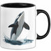 Wal Tier Tasse Geschenk Lustige Geschenkidee Spruch Schwarz Trendation