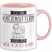 Katzensitterin Tasse Geschenk Ich Bin Katzensitterin Warum Weil Ich Es Kann Geschenkidee Geburtstag Rosa Trendation