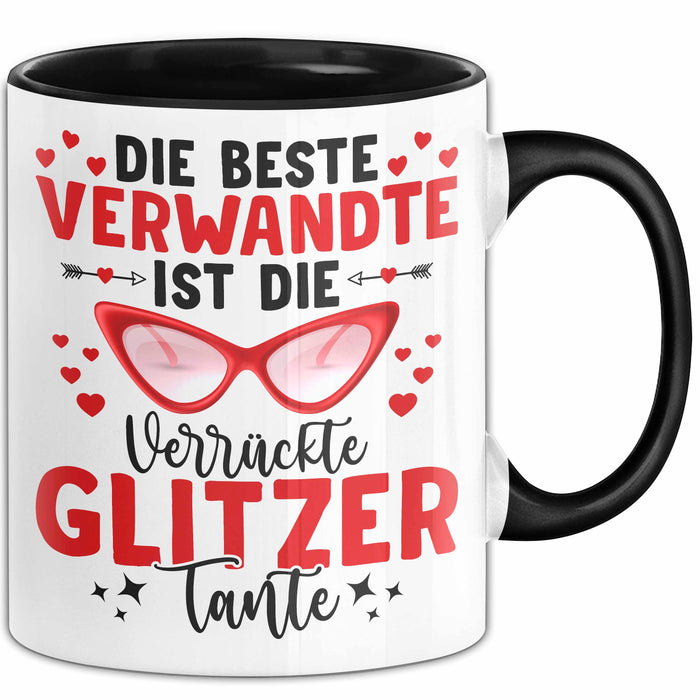 Tante Verwandte Tasse Geschenk Lustige Geschenkidee Spruch Beste Tante Trendation