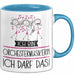 Geschenk für Orchestermusikerin Tasse Lustige Geschenkidee Geburtstag Ich Bin Orchestermusikerin Ich Darf Das Blau Trendation