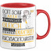 Rucksacktouristin Geschenk Becher Tasse Gott Schuf Alle Menschen Gleich Nur Die Besten Durfeten Rucksacktouristin Werden Geschenkidee Lustig Rot Trendation