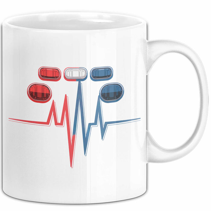 Sanitäter Tasse Geschenkidee Notfallmediziner Geschenkidee Lustig Weiß Trendation