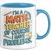 Mathematiklehrer Unterricht Tasse Geschenk Lustige Geschenkidee Spruch Ich Bin Mathelehrer Blau Trendation