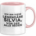 Silvia Tasse Ich Bin Diese Legendaere Silvia, Von Der Alle Reden Geschenk Rosa Trendation