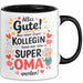 Oma Tasse Geschenkidee Beste Kollegin Oma Geschenk Trendation