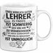 Unterricht Lehrer Wertschätzung Tasse Geschenk Lustige Geschenkidee Spruch Einen Wirklich Guten Lehrer Zu Finden Ist Schwierig Weiß Trendation