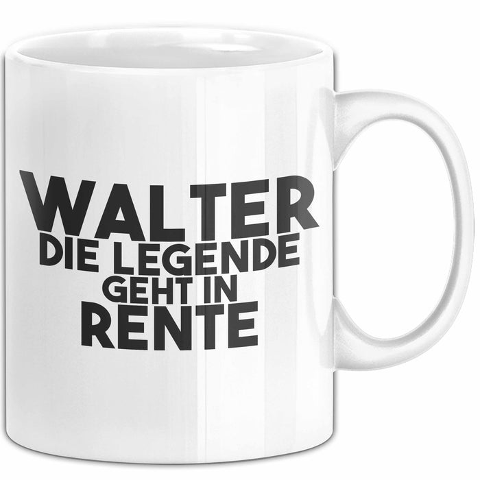 Walter Tasse Walter – Die Legende Geht In Rente Geschenk