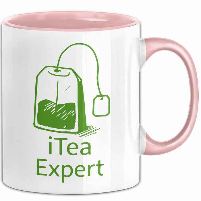 IT Techniker Ingenieur Tasse Geschenk Lustige Geschenkidee Spruch Itea Expert Rosa Trendation