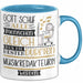 Musikredakteurin Geschenk Becher Tasse Gott Schuf Alle Menschen Gleich Nur Die Besten Durfeten Musikredakteurin Werden Geschenkidee Lustig Blau Trendation