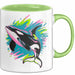 Wal Tier Tasse Geschenk Lustige Geschenkidee Spruch Grün Trendation
