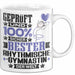 RhythmischeGymnastin Geschenk Lustiger Spruch für RhythmischeGymnastin Geschenkidee Bester RhythmischeGymnastin Der Welt Weiß Trendation