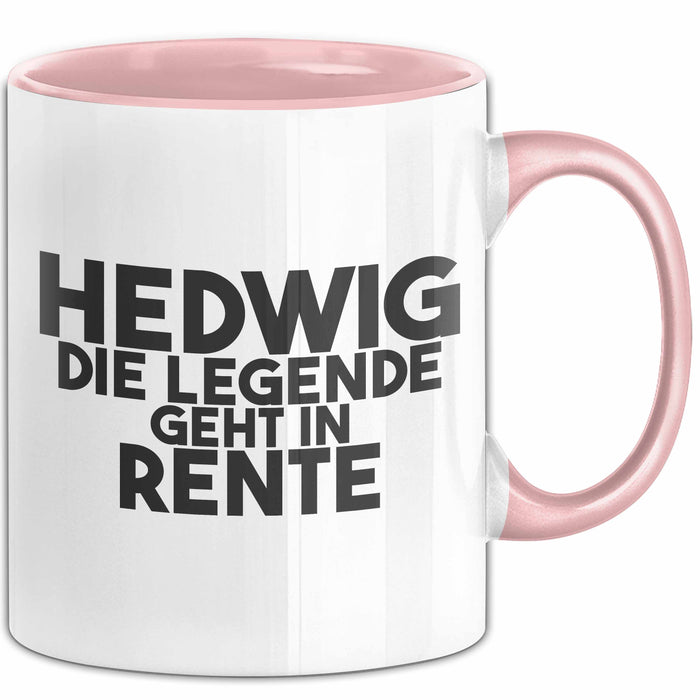 Hedwig Tasse Hedwig – Die Legende Geht In Rente Geschenk