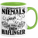 Haflinger Tasse Geschenk Haflinger-Besitzerin Pferde Kaffeetasse Geschenkidee Spruch Reiterin Reiten Pferde Kaffee-Becher Grün Trendation