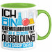 Chemielaborant Ausbildung Tasse Geschenk Ich Bin Chemielaborant In Der Ausbildung Ich Darf Das Geschenkidee Spruch Grün Trendation