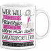 Karatesportlerin Tasse Geschenk Spruch Wer Will Schon Prinzessin Sein Wenn Man Auch Karatesportlerin Sein Kann Weiß Trendation