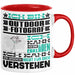 Outdoor-Fotograf Geschenk Kaffee-Tasse Geschenkidee für Outdoor-Fotograf Ich Bin Outdoor-Fotograf Ich Kann Es Dir Erklären Jedoch Nicht Für Dich Verstehen Spruch Lustig Rot Trendation