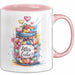 Liebe Romantisch Geburtstagsfeier Tasse Geschenk Lustige Geschenkidee Spruch Alles Liebe Rosa Trendation