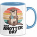 Otter Tier Tasse Geschenk Lustige Geschenkidee Spruch Just Anotter Day Blau Trendation