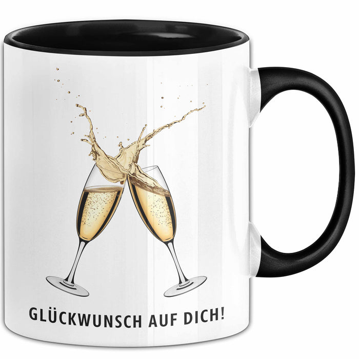 Schüler Abschluss Tasse Geschenk Lustige Geschenkidee Spruch Glückwunsch Auf Dich Trendation
