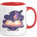 Fantasy Autor Tasse Geschenkidee für Geschichtenerzähler Rot Trendation