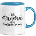 Sandra Tasse Ich Sandra, Bin Vollkommen Geschenk Blau Trendation