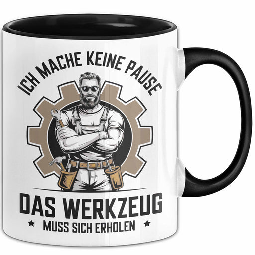 Handwerker Tasse Geschenk Werkzeug Braucht Erholung Geschenk Trendation