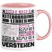 Kiteboarding-Lehrer Geschenk Kaffee-Tasse Geschenkidee für Kiteboarding-Lehrer Ich Bin Kiteboarding-Lehrer Ich Kann Es Dir Erklären Jedoch Nicht Für Dich Verstehen Spruch Lustig Rosa Trendation