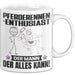 Pferderennen-Enthusiast Tasse Geschenk für Pferderennen-Enthusiast Der Mann Der Alles Kann Geschenkidee zum Geburtstag Weiß Trendation