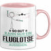 Fluglotse Geschenk Tasse So Gut Kann Nur Ein Fluglotse Aussehen Geschenkidee Kaffee-Becher Rosa Trendation