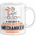 Mechaniker Geschenk Tasse So Gut Kann Nur Ein Mechaniker Aussehen Geschenkidee Kaffee-Becher Weiß Trendation