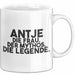 Antje Tasse Antje – Die Frau. Der Mythos. Die Legende. Geschenk Weiß Trendation