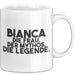 Bianca Tasse Bianca – Die Frau. Der Mythos. Die Legende. Geschenk Weiß Trendation
