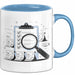 Wirtschaftsprüfer Tasse Geschenk Lustige Geschenkidee Spruch Für Detail Prüfer Blau Trendation