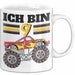 9. Geburtstag Geschenk Tasse Becher Jungs Trucks Geburtstagsgeschenk Ich Bin 9 Weiß Trendation