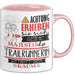 Trailrunnerin Tasse Geschenk Lustiger Spruch Bitte Erheben Sie Sich Seine Majestät Die Trailrunnerin Betritt Den Raum Rosa Trendation