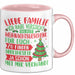 Weihnachten Tasse Geschenk Familie Liebe Familie Ich Habe Versucht Das Beste Geschenk Für Euch Zu Finden Verwandt Spaß Gag Joke Kaffee-Becher Rosa Trendation