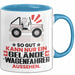 Geländewagenfahrer Geschenk Tasse So Gut Kann Nur Ein Geländewagenfahrer Aussehen Geschenkidee Kaffee-Becher Blau Trendation