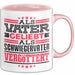 Schwiegervater Tasse Geschenk Geburtstag Bester Schwiegerpapa Geschenkidee Becher Rosa Trendation
