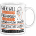 Rucksackreisende Tasse Geschenk Spruch Wer Will Schon Prinzessin Sein Wenn Man Auch Rucksackreisende Sein Kann Weiß Trendation