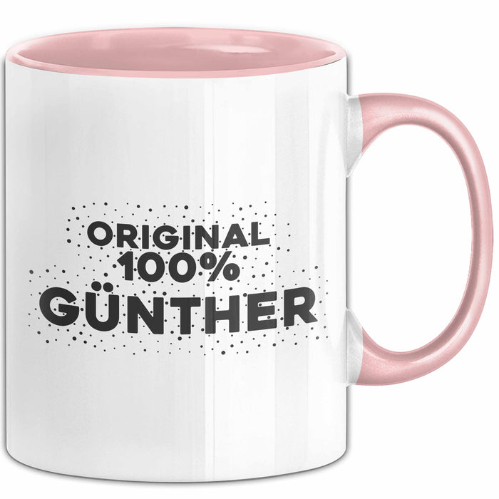 Guenther Tasse Original 100% Guenther Geschenk Rosa Trendation